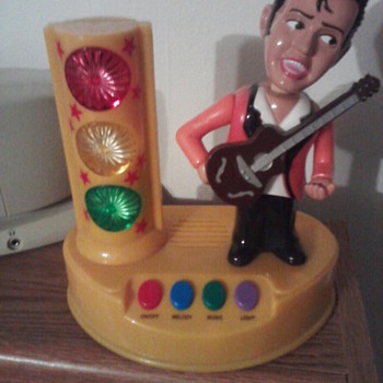 Vintage working Ritchie Valens light up musical bank - Coin Operated
