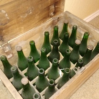 vintage Beer bottles