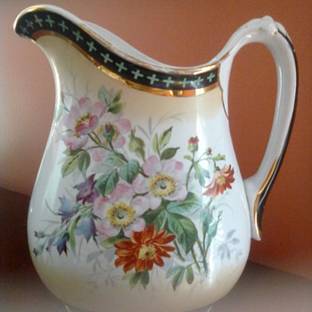 English Water Pitcher - China and Dinnerware