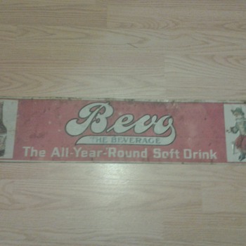 Bevo The Beverage Soft Drink Items (Prohibition) - Breweriana