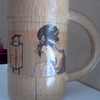 Kitagawa Utamaro Wooden Cup