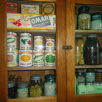 Kitchen Items In The Cupboard - Kitchen