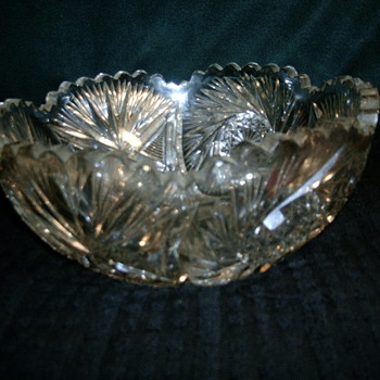my 91/4 dia 1/2 thk 4"tall - Glassware