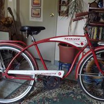 Vintage Roadmaster Skyrider Mens Bicycle-late 1950s >? near mint all original