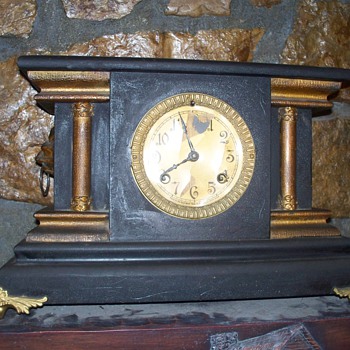New Haven Clock Co "PRESCOTT" on tag - Clocks