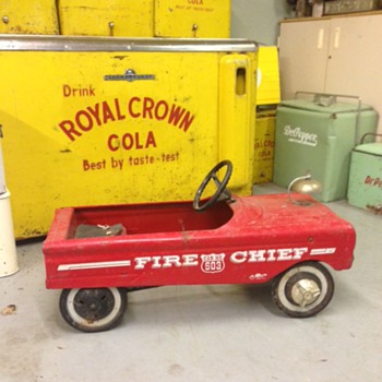 AMF Fire Chief Pedal Car - Toys