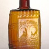 "Cleve & Steve" 1/2 pt. political liquor flask