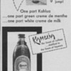1953 Kahlua Advertisement