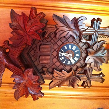 Cuckoo clock my grandparents have me as a child
