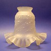 FRENCH lamp shade "Tulipe" with note