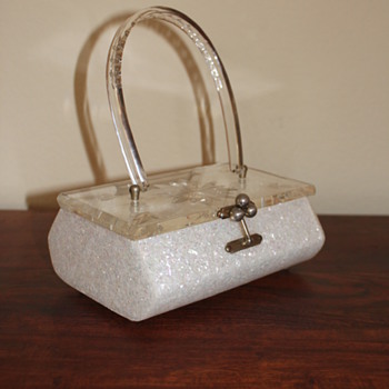 Charles Kahn Lucite Purse - Bags