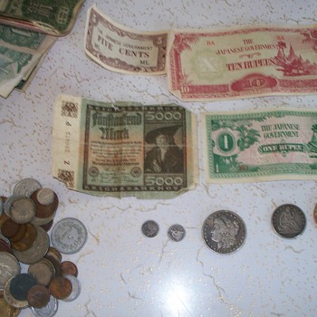 father-in-law's old money - US Coins