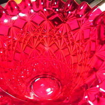 Red Basket - Glassware