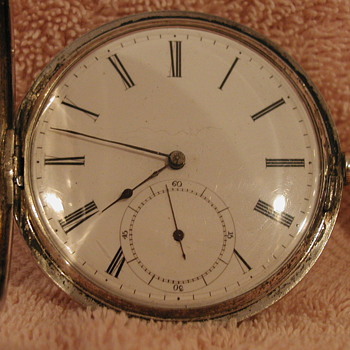 Unknown Silver Pocket Watch ( Locle Switzerland?)  - Pocket Watches