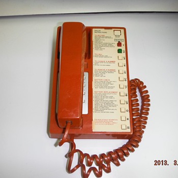 Vintage Western Electric Orange Memory Phone - Can you help me identify?