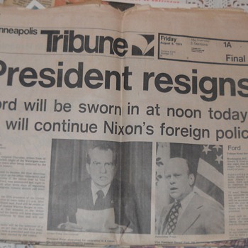 Nixon Resigns