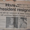 Nixon Resigns