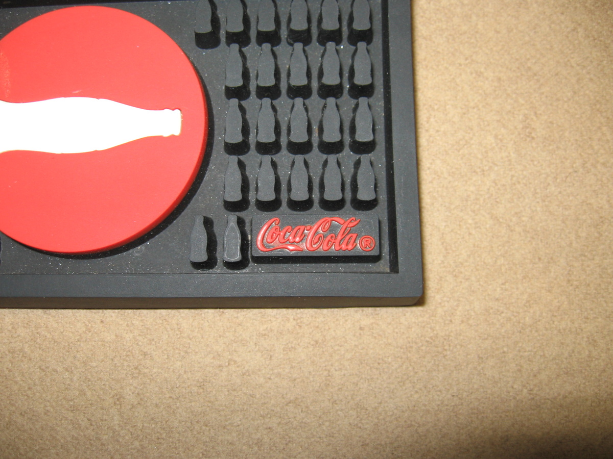 CocaCola Rubber Bar Mat Collectors Weekly