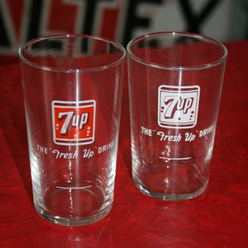 7up glasses