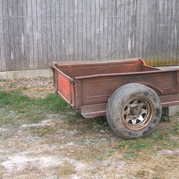 1927 Model A pickup box trailer