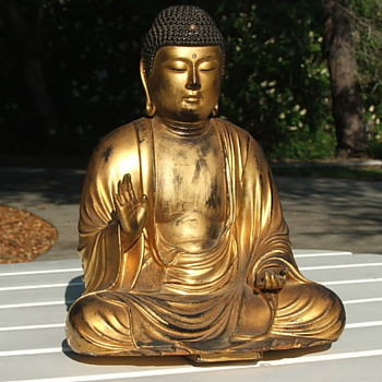 Wooden Buddha - Asian