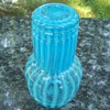 1930s Fenton Rib Optic Night Set