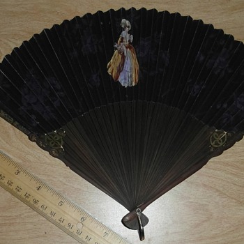 Help with antique hand fans