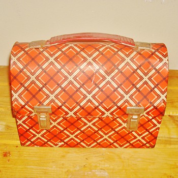Plaid Thermos Lunch Box - Kitchen
