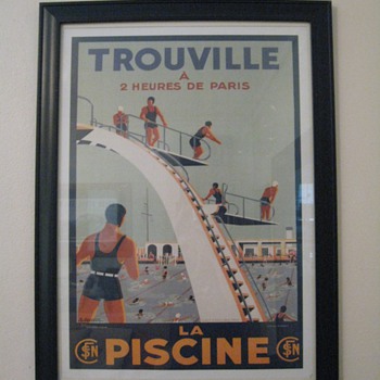 TROUVILLE REPRO POSTER - Posters and Prints