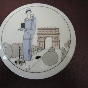 PORCELAINE D' AUTEUIL - FRANCE - Art Pottery