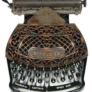 Ford typewriter - 1895 - Office
