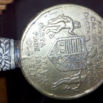 Early Sword-Perhaps Spanish, but may be italian