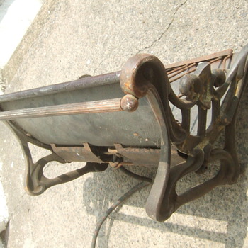art nouveau mulparvo electric fire/cooker.  H H Berrvs patent.