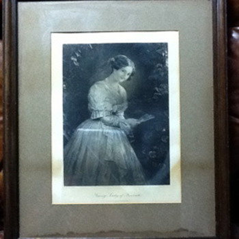 Young Lady of Frascati by A. Riedel