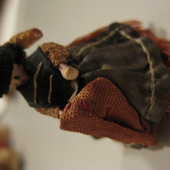 Handmade 1 1/2 inch dolls from c.1922 Germany - Dolls