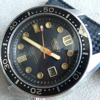 My Seiko Professional 300m Diver 6159-7001 1969's 36000 High Beat 25 Jewels