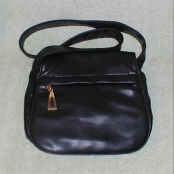 Ladies Black Leather Handbag