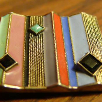 Theodor Fahrner brooch - Art Deco