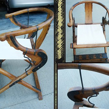 Antique Chinese Folding Chairs