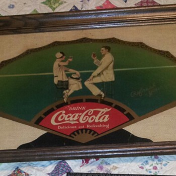 Coke Cloth fan