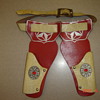 Vintage toy gun holsters