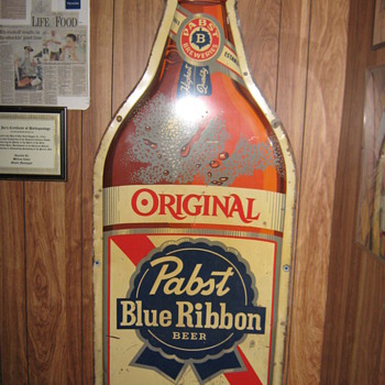 Pabst Blue Ribbon Sign