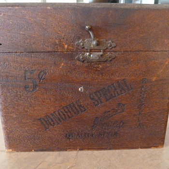 Donohue Special Panetela Special Cigar Box  - Tobacciana