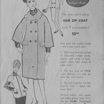 1963 - Steven's Shop Advertisement - Advertising