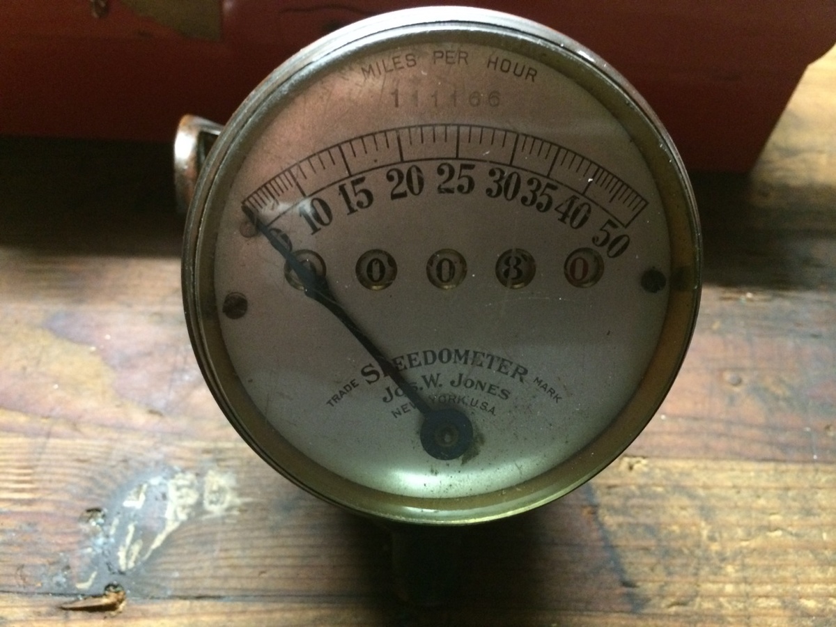 Old Brass SpeedoMeter Collectors Weekly