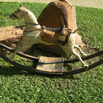 Rocking horse from 1800's