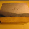TIFFANY & CO. SILVERPLATED MONOGRAMMED CIG BOX