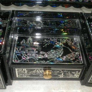 Oriental Jewelry  Box