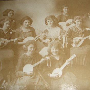 Photograph of band c. 1920 - Photographs
