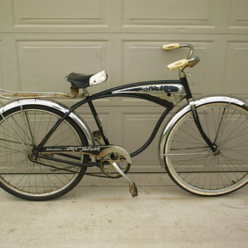 Schwinn Jaguar tank bicycle.
